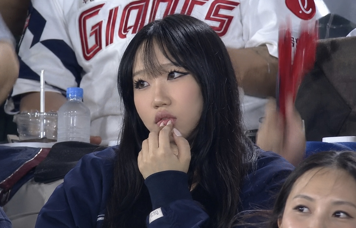 Caroline at baseball